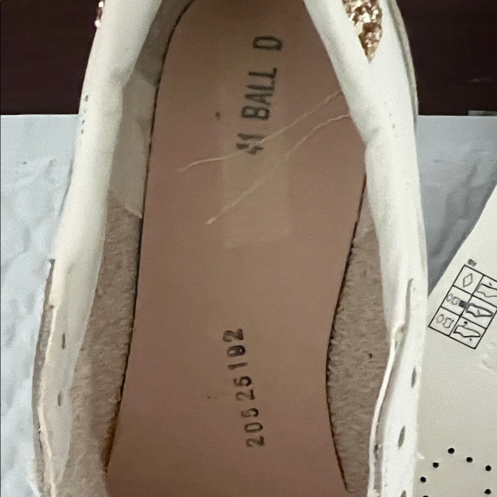 Golden Goose nappa ballstars Sneakers glitter Star and Heel size 41 - Picture 8 of 13